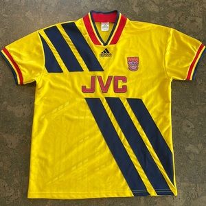 Arsenal vintage retro jersey Large 1993